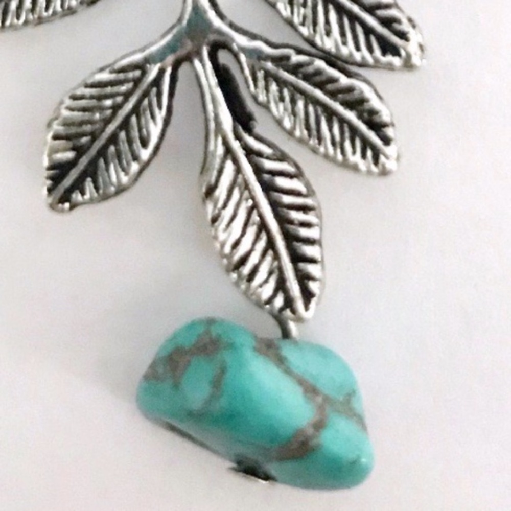 NWOT Bird Nest Branch Silver Tone Pendant Necklace - Picture 8 of 10